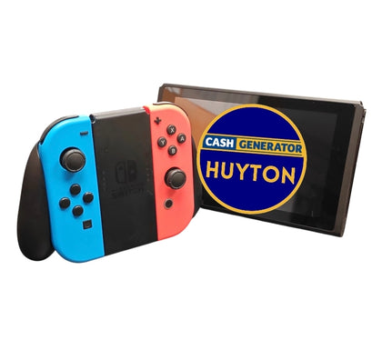 Nintendo Switch Neon w/Minecraft and case**Unboxed**