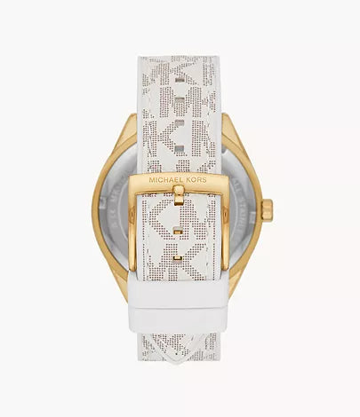 Michael Kors Multifunction Vanilla PVC Watch