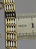 9CT GOLD 5 BAR GATE BRACELET  WITH SAFETY CHAIN