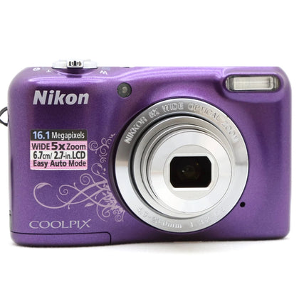 Nikon Coolpix L27 16.1mp Compact Digital Camera Purple