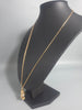 9CT Gold Necklace With Bear Pendent 11.4G 375 22'' IN LEGNTH