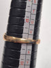 9ct Gold Signet Ring With Clear Stone - 5.70G - Size W - Hallmarked