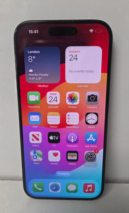 *Xmas Deal* Apple iPhone 15 Pro 128GB - Unlocked *88% Battery Health*