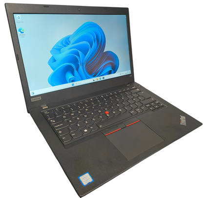 Lenovo ThinkPad T480 - 14′′ Display, Core i3-8130U, 8GB RAM, 128GB SSD Windows 11 Pro