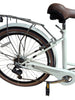 Viribus White Ladies Bike 17" Frame 20" Wheel.