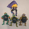 Teenage Mutant Ninja Turtles Figures x4 1988 Versions (TMNT) Please see pictures
