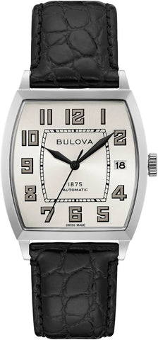 Joseph Bulova Banker Automatic Strap Watch