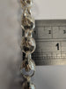 Silver Tulip Chain  24"