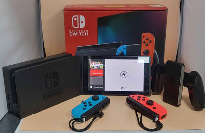 Switch Console -32GB HAC-001-01 - Neon Red/Blue - Boxed
