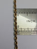 9ct gold twisted rope chain