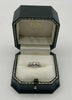 9ct white gold ring