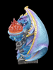 Large Blue Dragon Light Ornament