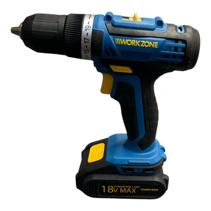 Workzone li-ion cordless drill