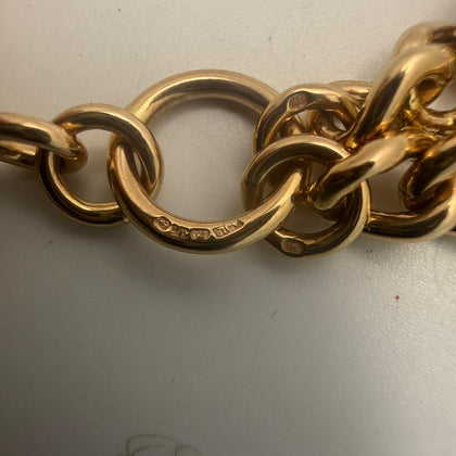 9CT Gold Chain 77.7 grams UK Hallmarked 21