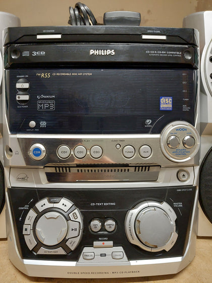 Philips FW-R55 HiFi System with Remote
