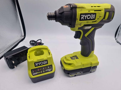 Ryobi RID18BL-0 18V ONE+ Brushless Impact Driver – 2.0Ah Battery & Charger