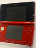 nintendo 3ds console red