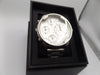 SoftTech Men's Large Face Watch Sliver