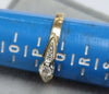 9ct Gold Diamond Ring P1/2