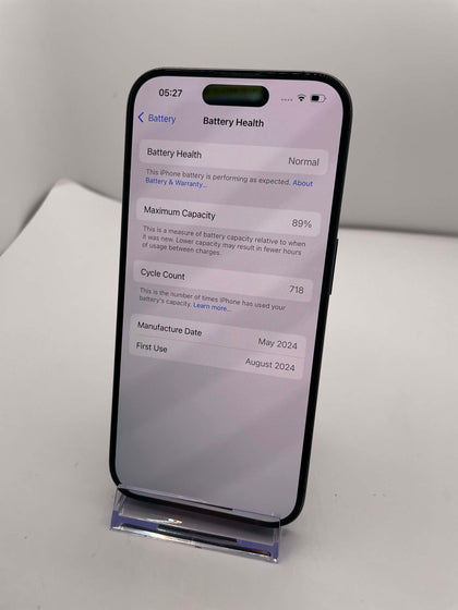 Apple iPhone 15 Pro 256gb **GRADE C**