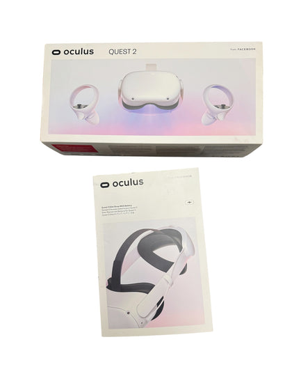 Meta Oculus Quest 2 VR Headset,elite battery headstrap bundle
