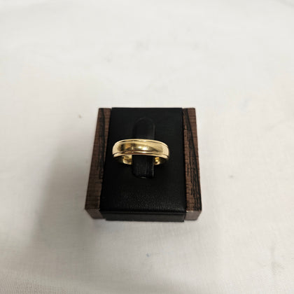 9ct Yellow Gold Wedding Band - Size R
