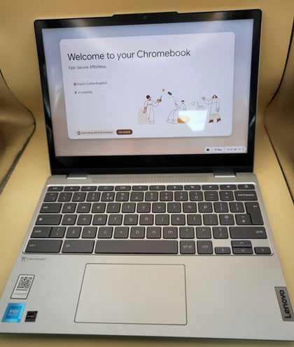 Lenovo IdeaPad Flex 3 Chromebook, Intel N100, 8GB Ram, 128GB eMMC, 12