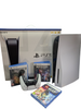 Playstation 5 Console with  3 games boxed