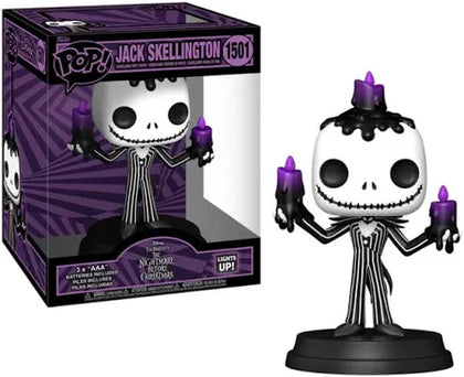 ** Collection Only ** Funko Pop Vinyl Super SFX The Nightmare Before Christmas Jack Skellington Lights Up! #1501