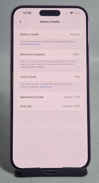 Iphone 16 plus, 128GB, PINK, Unlocked, unboxed