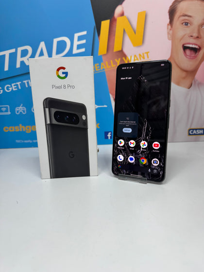 Google Pixel 8 Pro- 128GB - Obsidian (Unlocked)