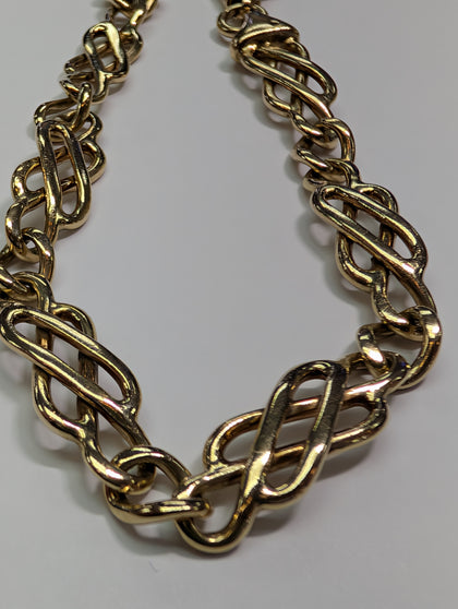 9ct Gold Celtic 8” Bracelet