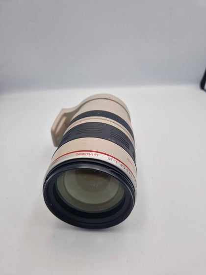 Canon EF 100-400MM F/4.5-5.6L IS USM White Zoom Lens (No Caps)