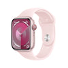 **Christmas Sale** Apple Watch Series 9 - 45mm - GPS + Cellular - Pink Aluminium Case - Light Pink Sport Band - M/L