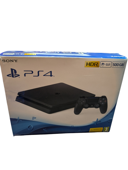 SONY PS4 PLAYSTATION 4 SLIM CONSOLE + 8 GAMES BOXED PRESTON STORE