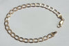 9ct Gold  Curb Bracelet 7.5"