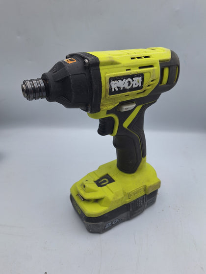 Ryobi RID1801M 18V Impact Driver with 2.0Ah battery and battery charger UNBOXED