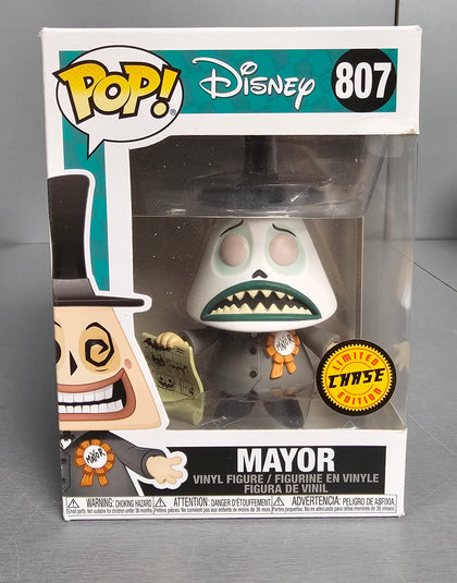 FUNKO POP! Disney Pesadilla Antes de Navidad Mayor Megaphone CHASE (807) **Collection Only**