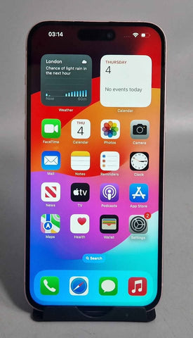 Apple iPhone 15 Plus 128GB Pink, Unlocked Cracked Back