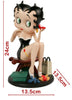 Betty Boop Fitting Shoes Black Dress 24cm