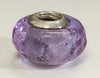 Genuine Pandora "Wavy Lavender Murano Glass" Charm S925 ALE - Retired