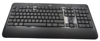 Logitech Advanced Wireless Keyboard and Mouse, MK540, Black