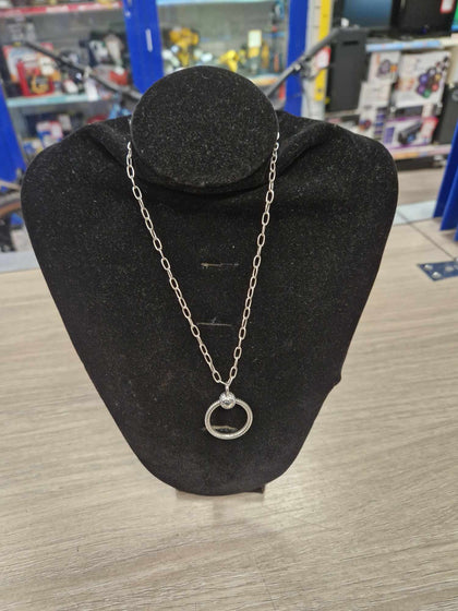 Pandora Necklace w/ Ring Pendant