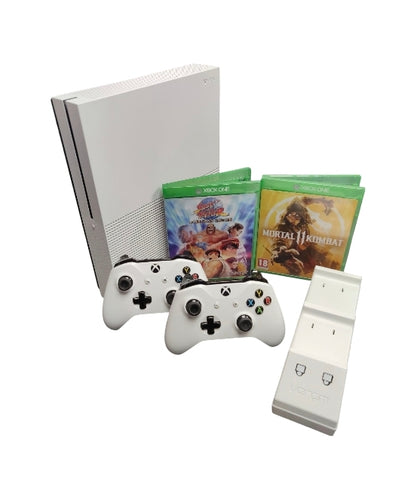 Microsoft XBox One S Beat-em-up Bundle**Unboxed**