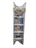 Werner Combination Stepladder With Platform 5 Way 3 Section Non-Slip 2.48m