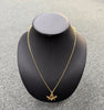 9ct Necklace + Pendant masonic tools - Yellow Gold