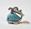 Pandora Turquoise Whale Dangle Charm