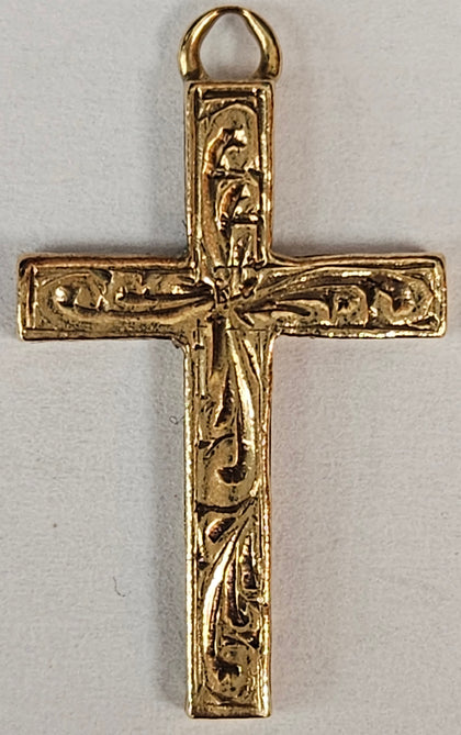 9CT GOLD CROSS PENDANT