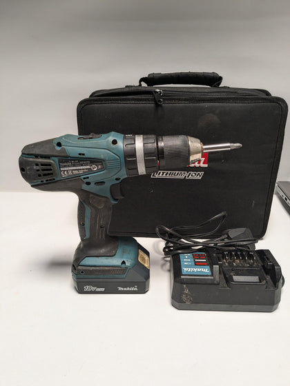 Makita HP457D 18V Cordless Combi Hammer Drill