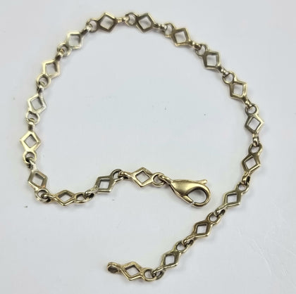 9ct Gold Bracelet 7.5